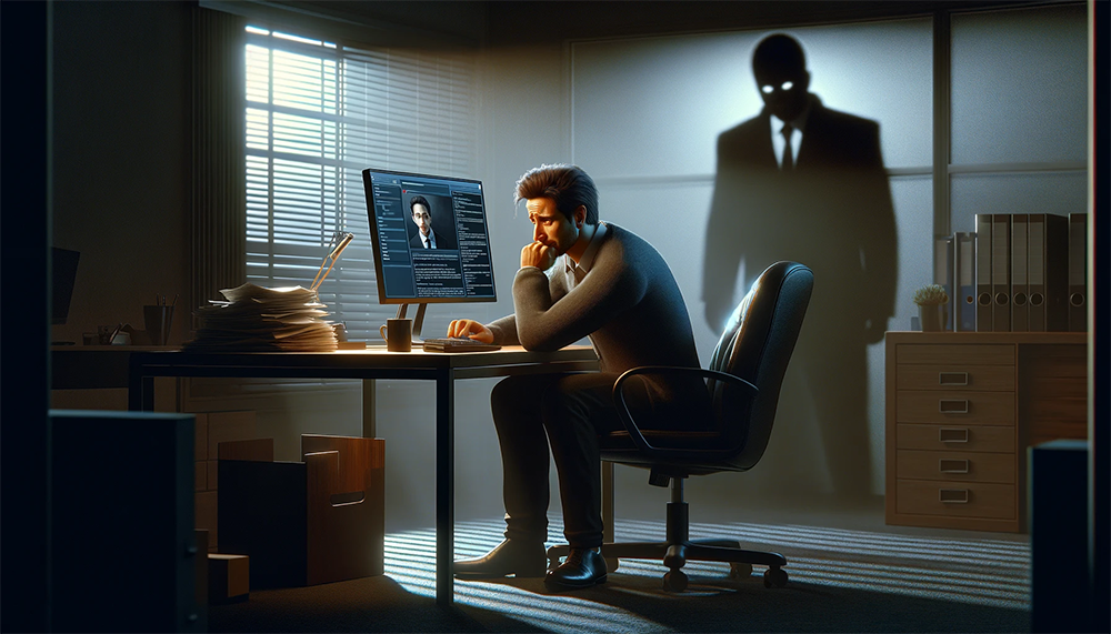 przedsiębiorca ofiarą cyberstalkera